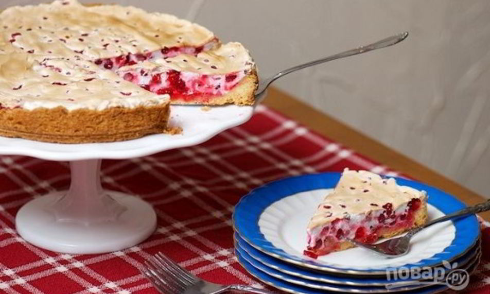 Рецепт пирога смородинового