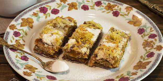 постный тыквенный пирог