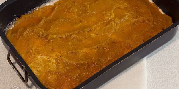 постный тыквенный пирог