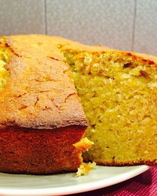 Простой пирог из тыквы