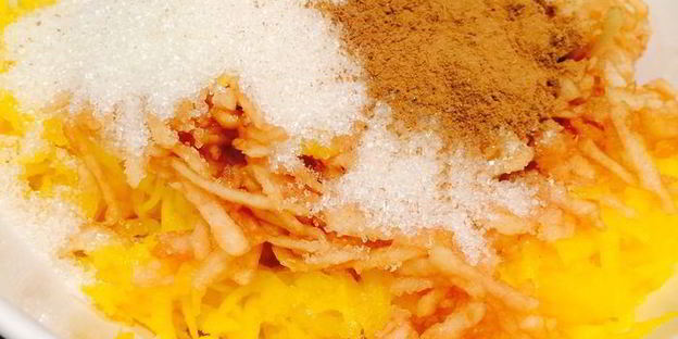 простой пирог из тыквы