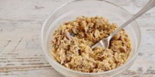 рисовый пирог со скумбрией