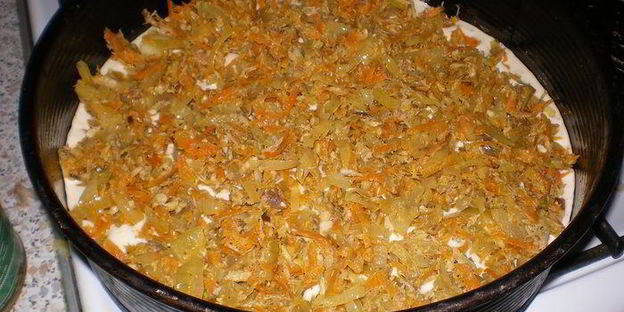 рыбный пирог