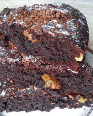 Шоколадный пирог из рисовой муки