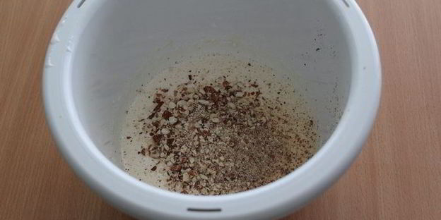 скандинавский яблочный пирог с миндалем