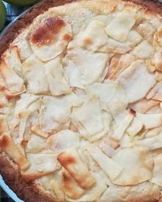 Цветаевский пирог с яблоками