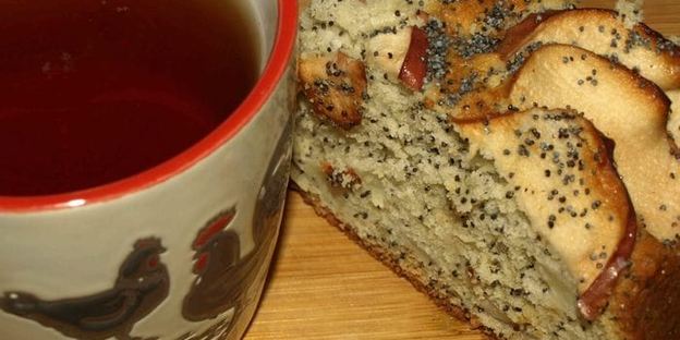 яблочно-маковый пирог