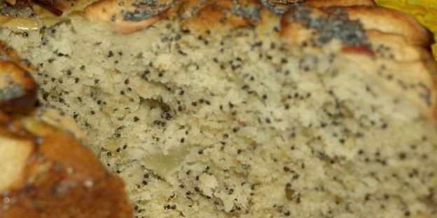 яблочно-маковый пирог