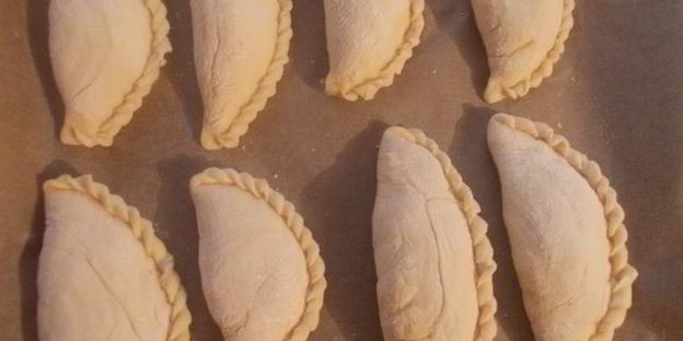 домашние пирожки с куриной печенью