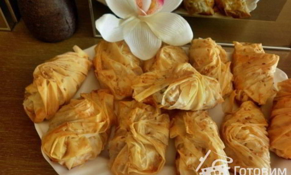 Рецепт фила-пирожков тесто фило