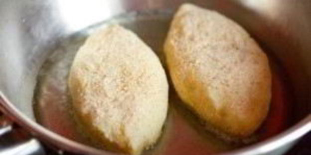 картофельные пирожки с фаршем