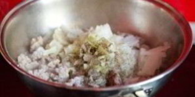 картофельные пирожки с фаршем