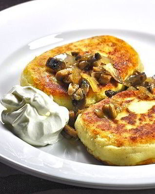 Картофельные пирожки с грибами