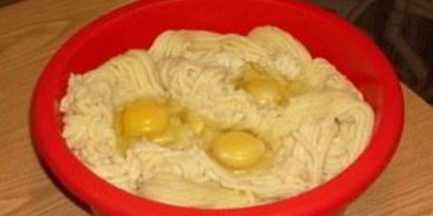 картофельные пирожки с грибами