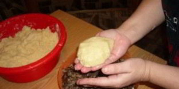 картофельные пирожки с грибами