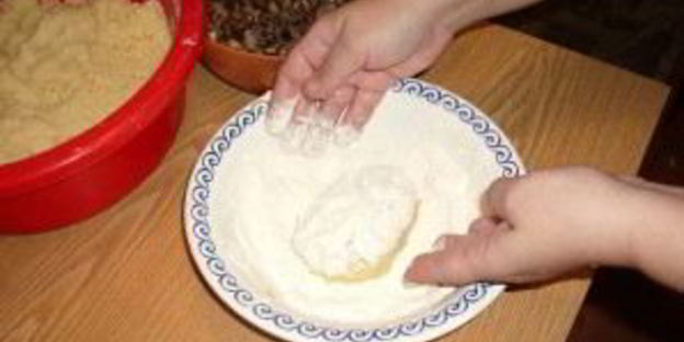 картофельные пирожки с грибами