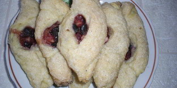 хмельные пирожки с яблочно-смородиновой начинкой