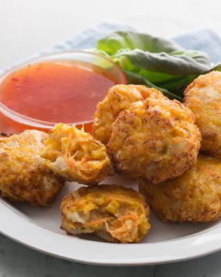 Куриные пирожки со сладкой кукурузой