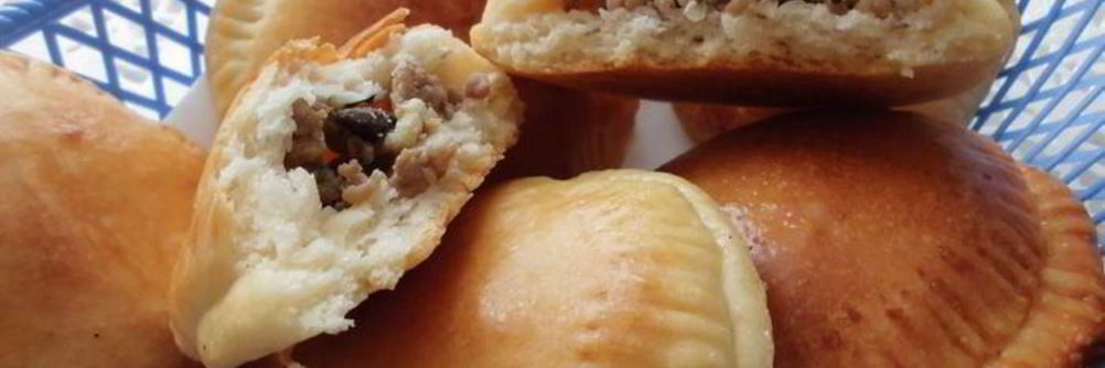 Легкие пирожки с мясом