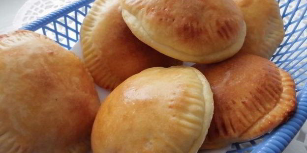 легкие пирожки с мясом