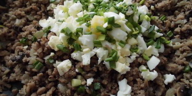 легкие пирожки с мясом