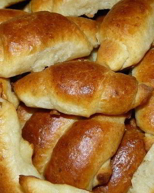 Нежные пирожки с капустой и яйцом