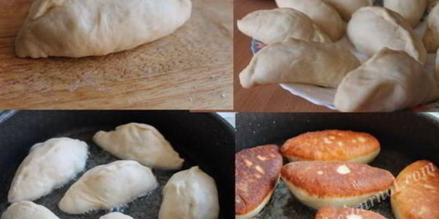 относительно быстрые постные пирожки со щавелем