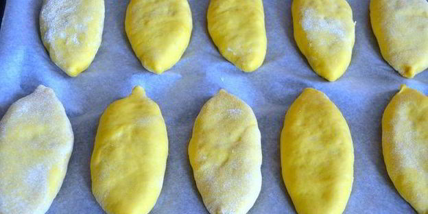 пирожки духовые с тунцом