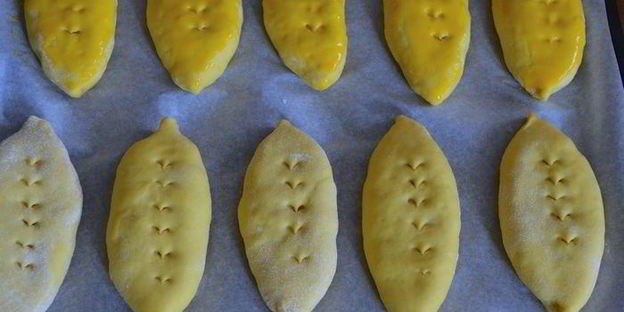 пирожки духовые с тунцом