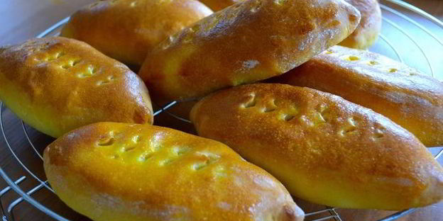 пирожки духовые с тунцом