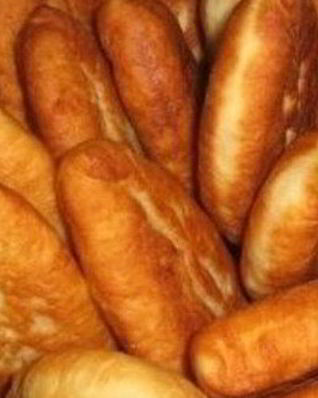 Пирожки из творожного теста