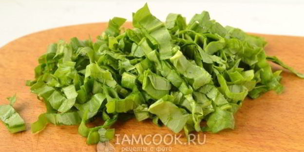 пирожки с черемшой и яйцом