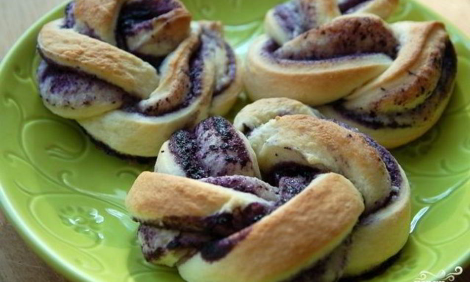 Рецепт пирожков с черникой