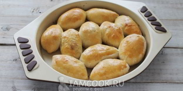 пирожки с грибами и яйцом