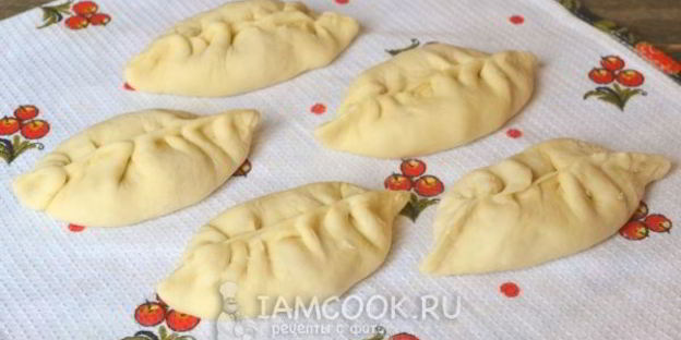 пирожки с курицей и картошкой в духовке