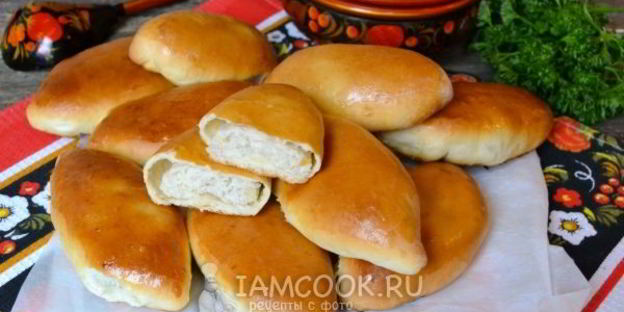 пирожки с курицей и картошкой в духовке