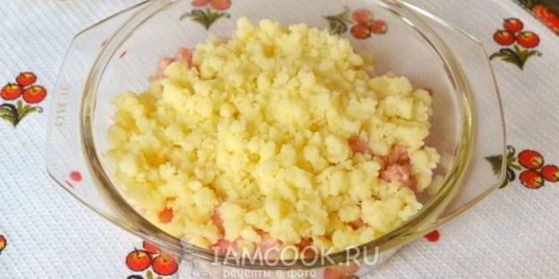 пирожки с курицей и картошкой в духовке