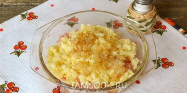 пирожки с курицей и картошкой в духовке