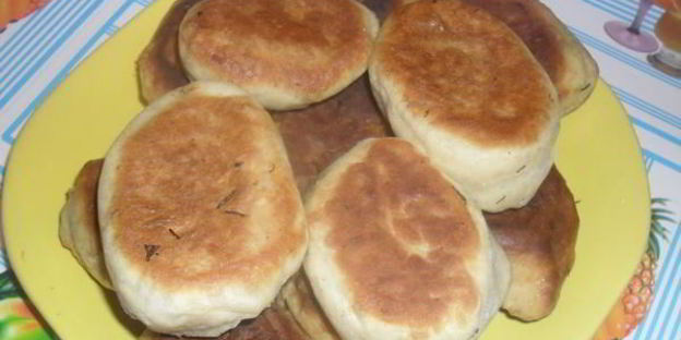 пирожки с мясом и грибами