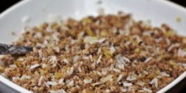 пирожки с мясом и рисом