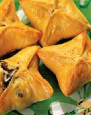 Пирожки с рисом и грибами