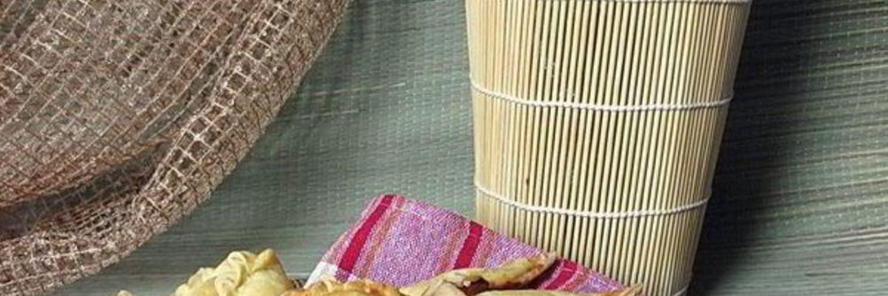 Пирожки с рисом и сыром данвайт