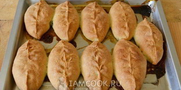 пирожки с щавелем в духовке
