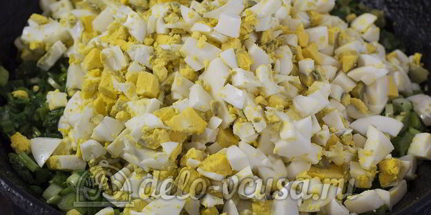 пирожки с яйцом и луком в духовке