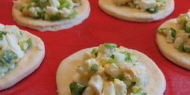 пирожки с зеленым луком