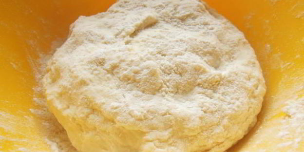 плетеные пирожки из творожного теста