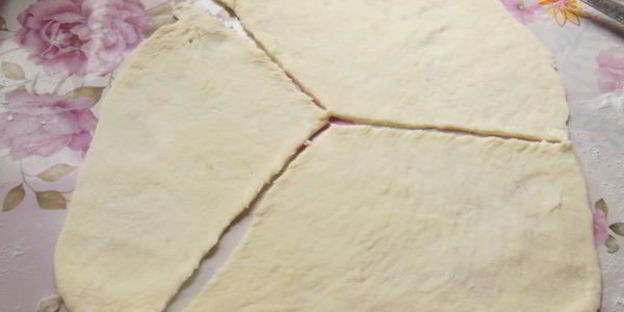 плетеные пирожки из творожного теста