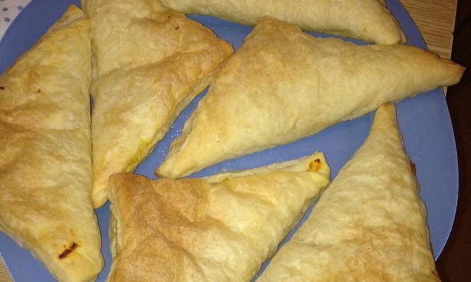 Рецепт слоеных пирожков с тыквой и репчатым луком