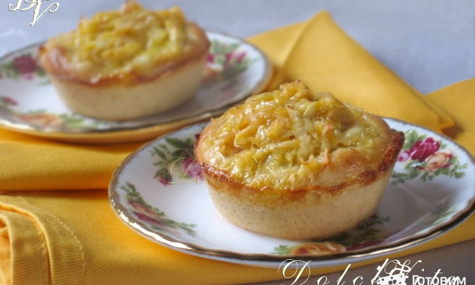 Рецепт яблочных мини-пирожков