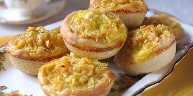 яблочные мини-пирожки